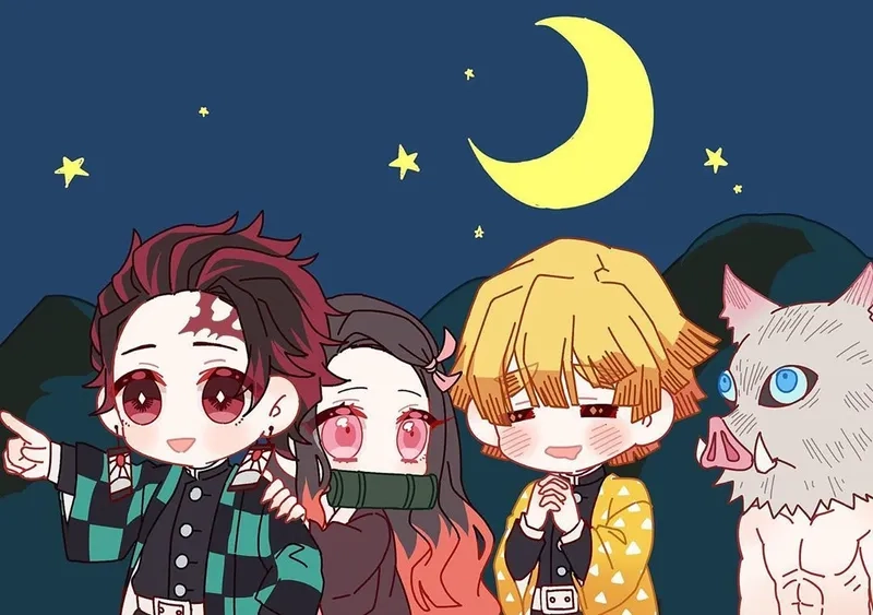 Xem ngay kamado tanjiro chibi cute cực xinh