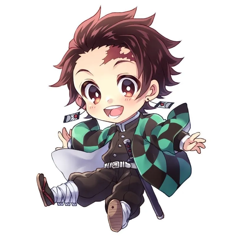 Chiêm ngưỡng hình ảnh tanjiro chibi đẹp