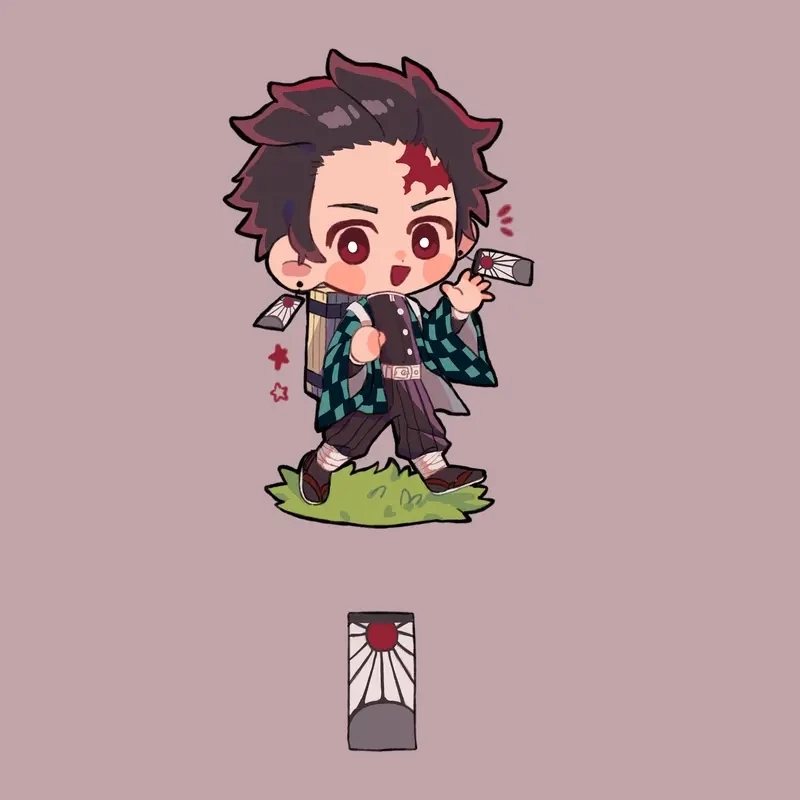 Bộ sưu tập hình ảnh thanh gươm diệt quỷ chibi cực chất