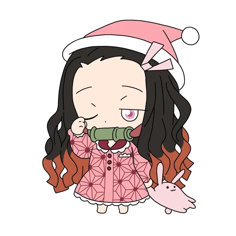 Học vẽ thanh gươm diệt quỷ chibi cute siêu đơn giản