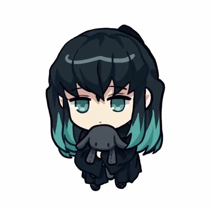 Muichirou chibi với đôi mắt to long lanh