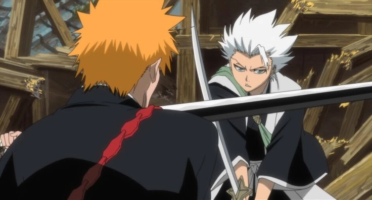 Ichigo x Toshiro hai chiến binh đứng ở ranh giới sống còn