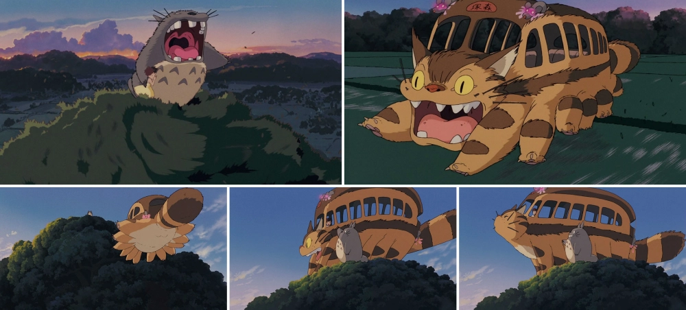 Cat Bus Totoro scene là phân cảnh kỳ diệu nhất phim