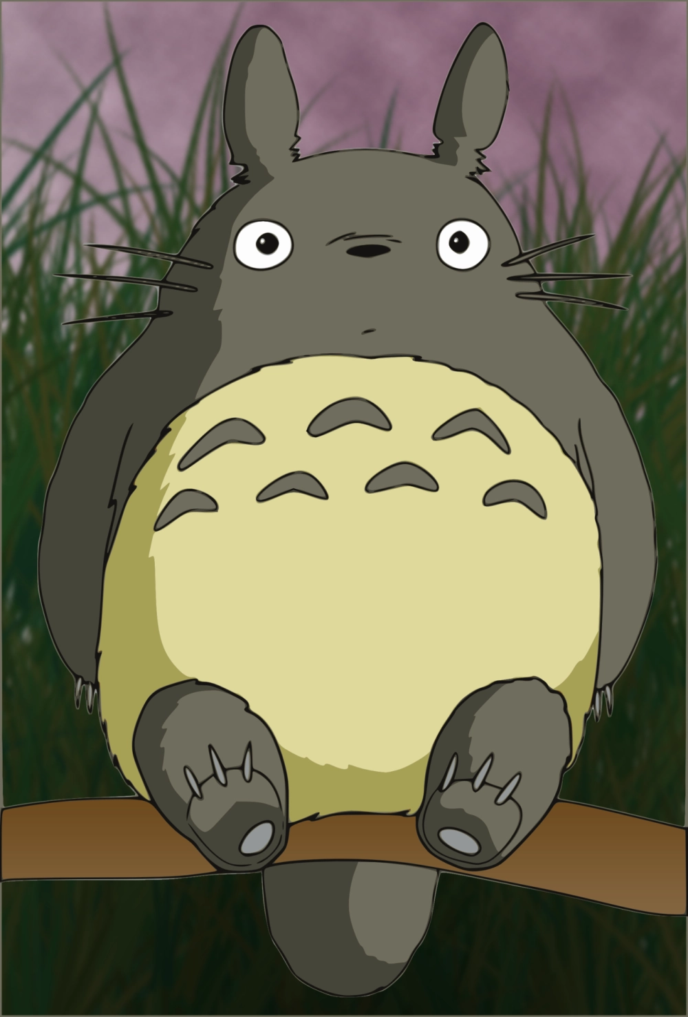 Totoro art kết hợp giữa thiên nhiên và trí tưởng tượng