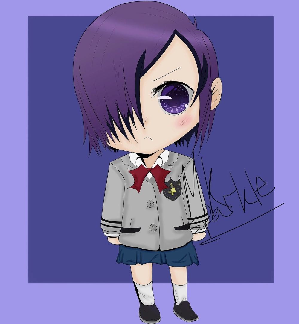 Touka chibi là phiên bản dịu dàng hiếm thấy của nữ ghoul