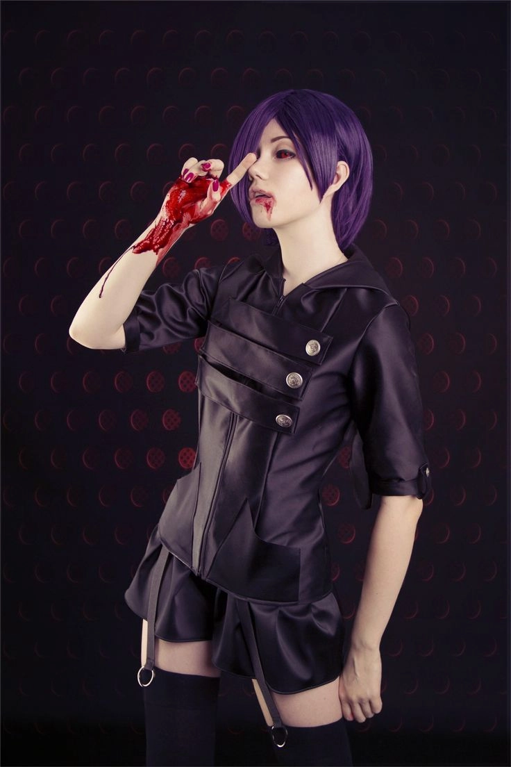 Touka Tokyo Ghoul cosplay thể hiện đúng tinh thần phản kháng