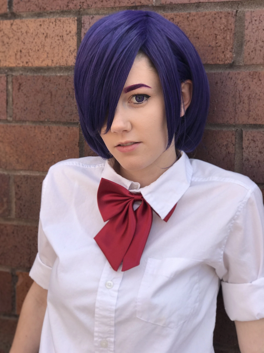 Touka Kirishima Tokyo Ghoul cosplay thể hiện khí chất chiến binh