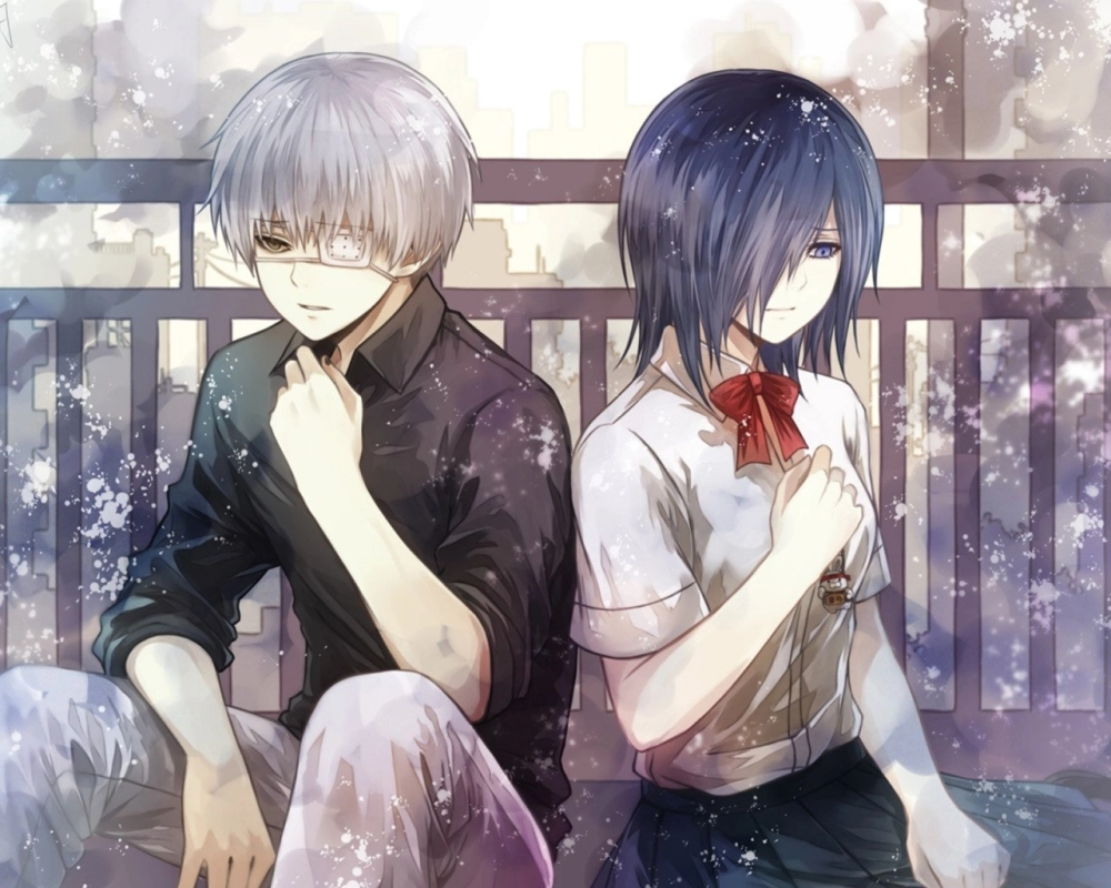 Tokyo Ghoul Kaneki x Touka là biểu tượng tình yêu đẫm máu