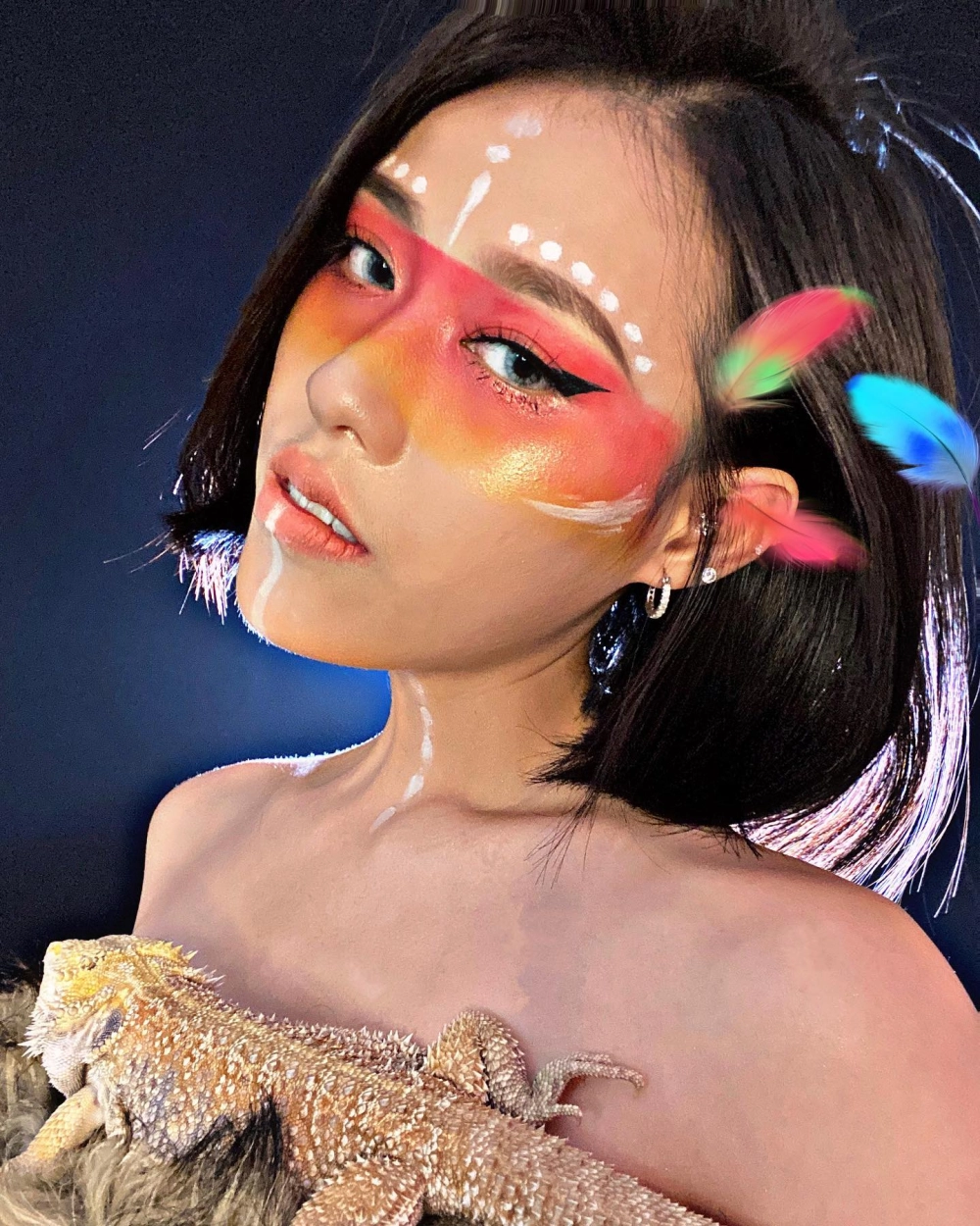 Visual cá tính toát lên khí chất Trà Đặng ngầu