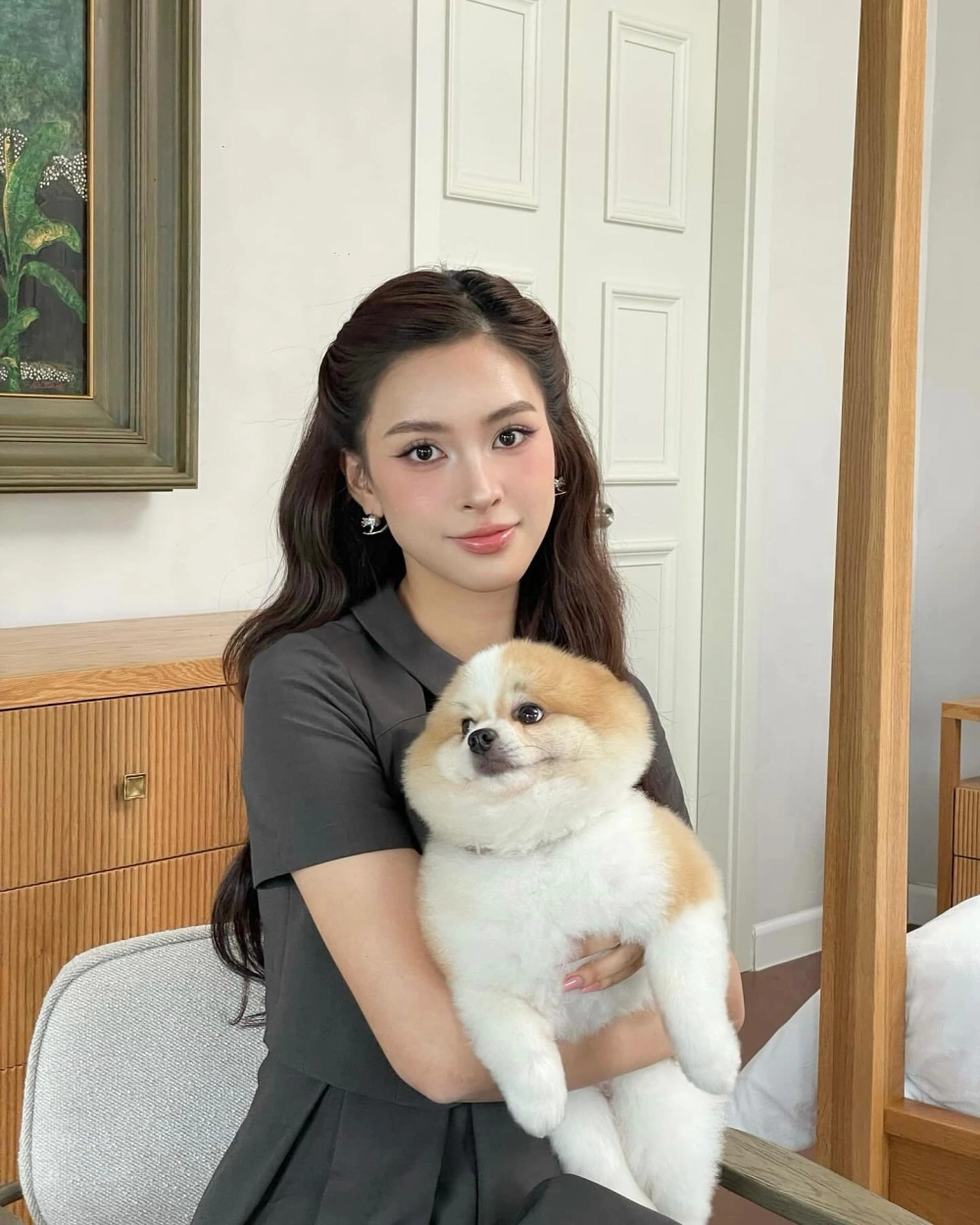 Trẻ trung và quyến rũ như Hiền Hồ để tóc dài