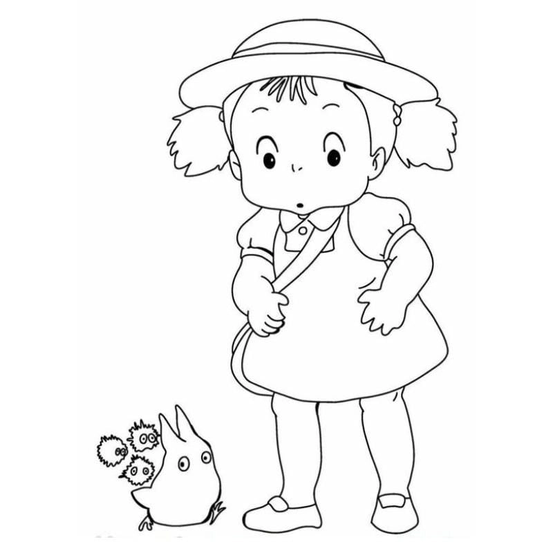 Bé thỏa sức với combo 10 tranh tô màu anime cute