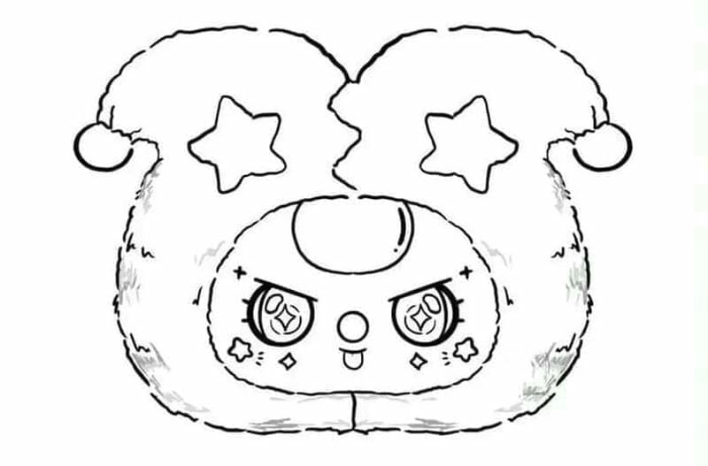 Bộ sưu tập tranh tô màu baby three trái cây đẹp mắt