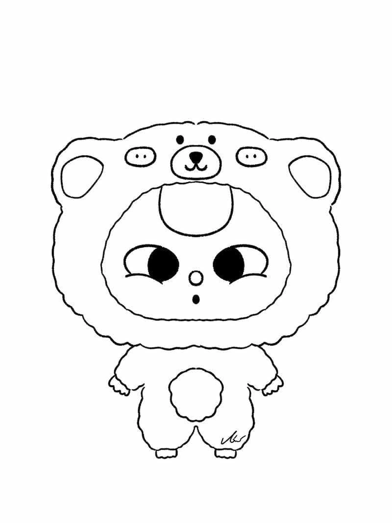 Rộn ràng tranh tô màu baby three noel mùa lễ hội