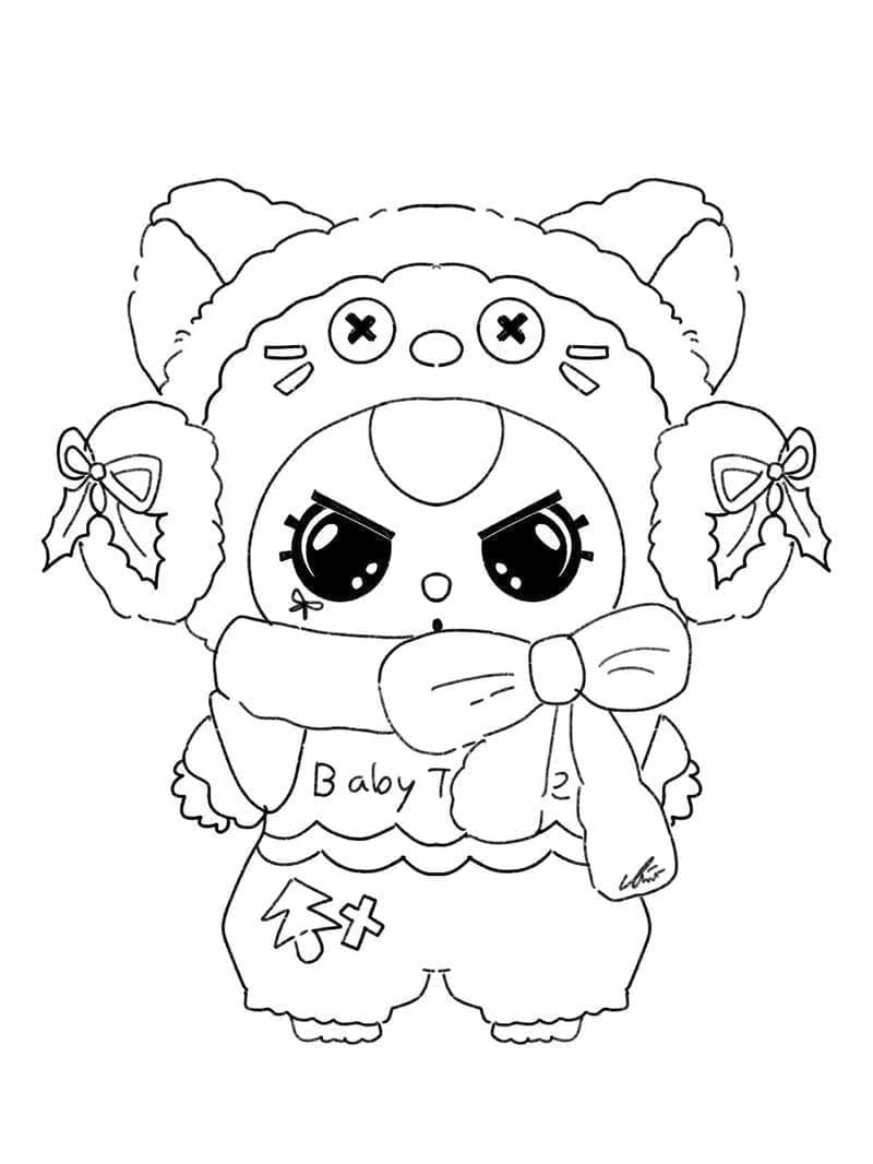 In dễ dàng giấy a4 giấy a4 tranh tô màu baby three tại nhà