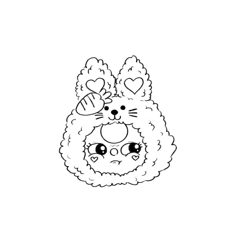 Tô sắc biển với tranh hải sản tranh tô màu baby three hải sản