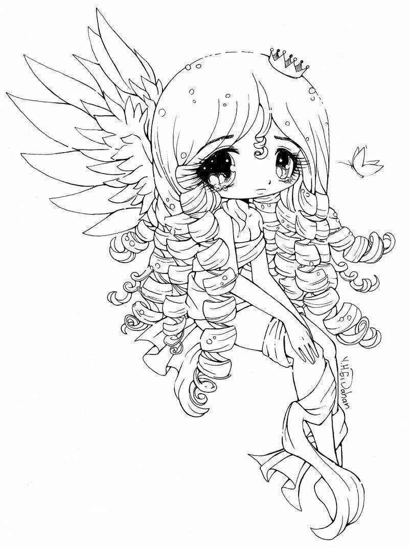 Bộ sưu tập tranh anime cute dễ vẽ siêu xinh