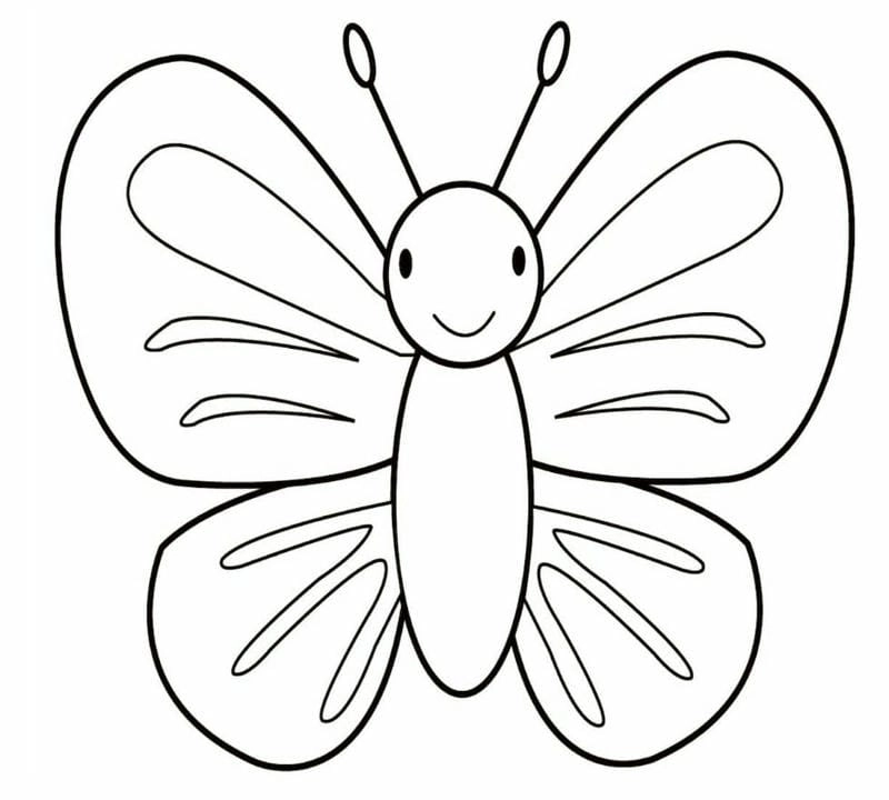 Tô màu cho bé gái 4 tuổi với nét vẽ to rõ phù hợp độ tuổi