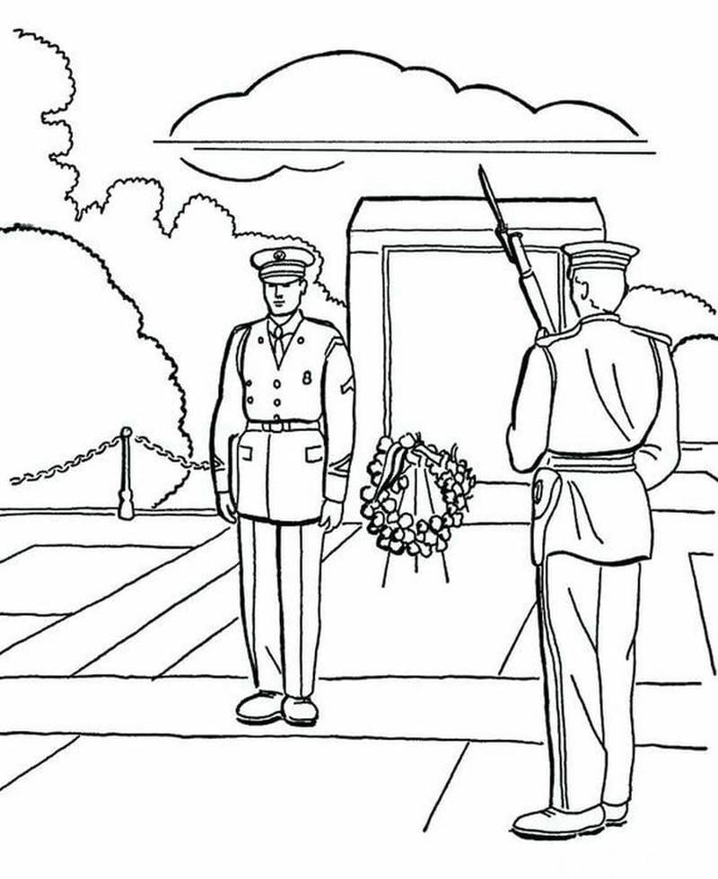 Ngày 22 12 ngày 22 12 tranh tô màu chú bộ đội chào mừng ngày quân đội