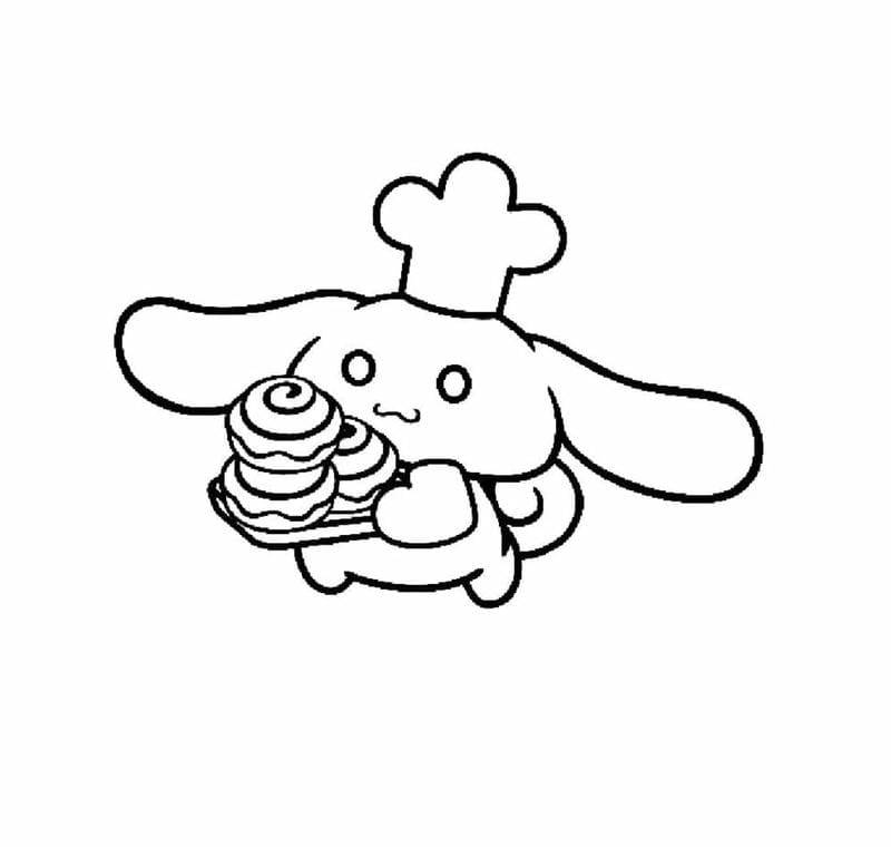 Khám phá cinnamoroll coloring pages tranh tô màu cinnamoroll siêu dễ thương