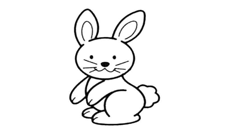 Tranh tô màu con thỏ dễ thương cho bé thỏa sức sáng tạo