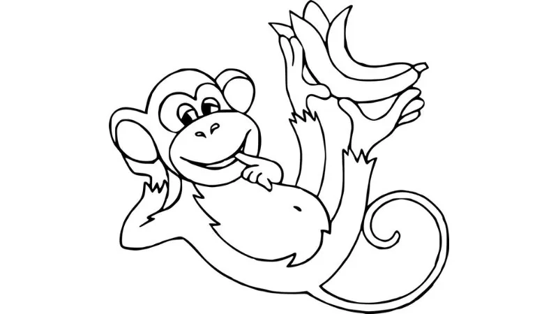 Tranh tô màu con vật cho bé 2 tuổi sinh động dễ hiểu