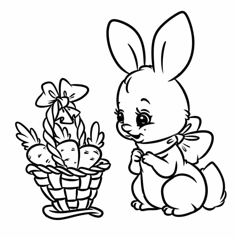 Bé yêu thích tranh tô màu cute đáng yêu