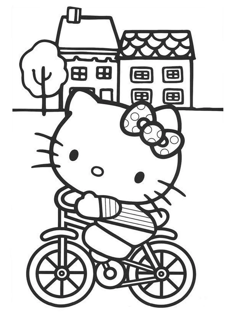 Tải ngay tranh to mau hello kitty moi cập nhật