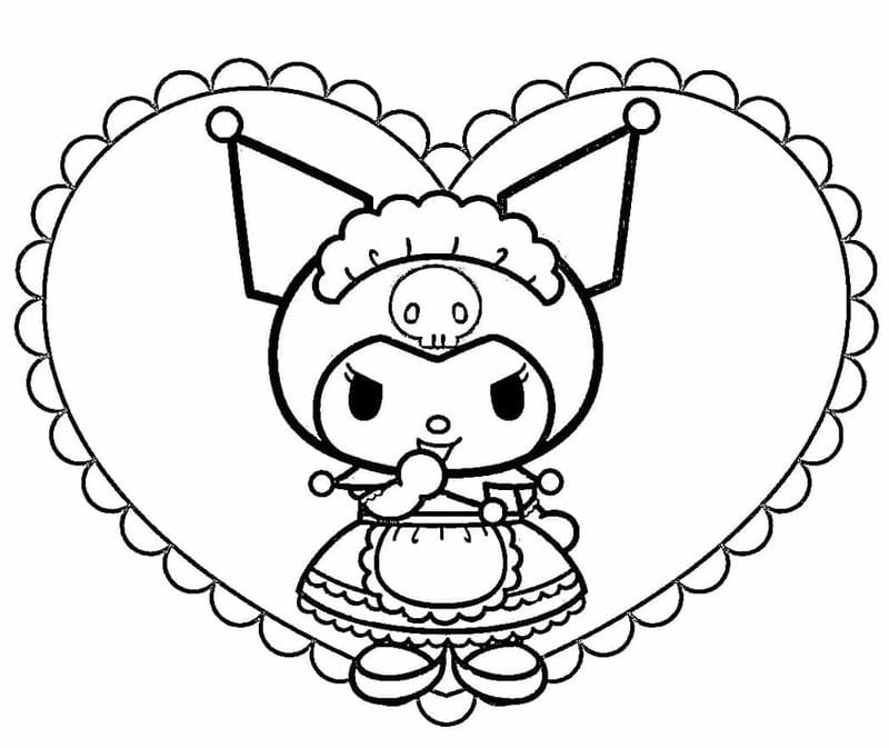 Bé thích cinnamoroll cinnamoroll tranh tô màu kuromi có ngay
