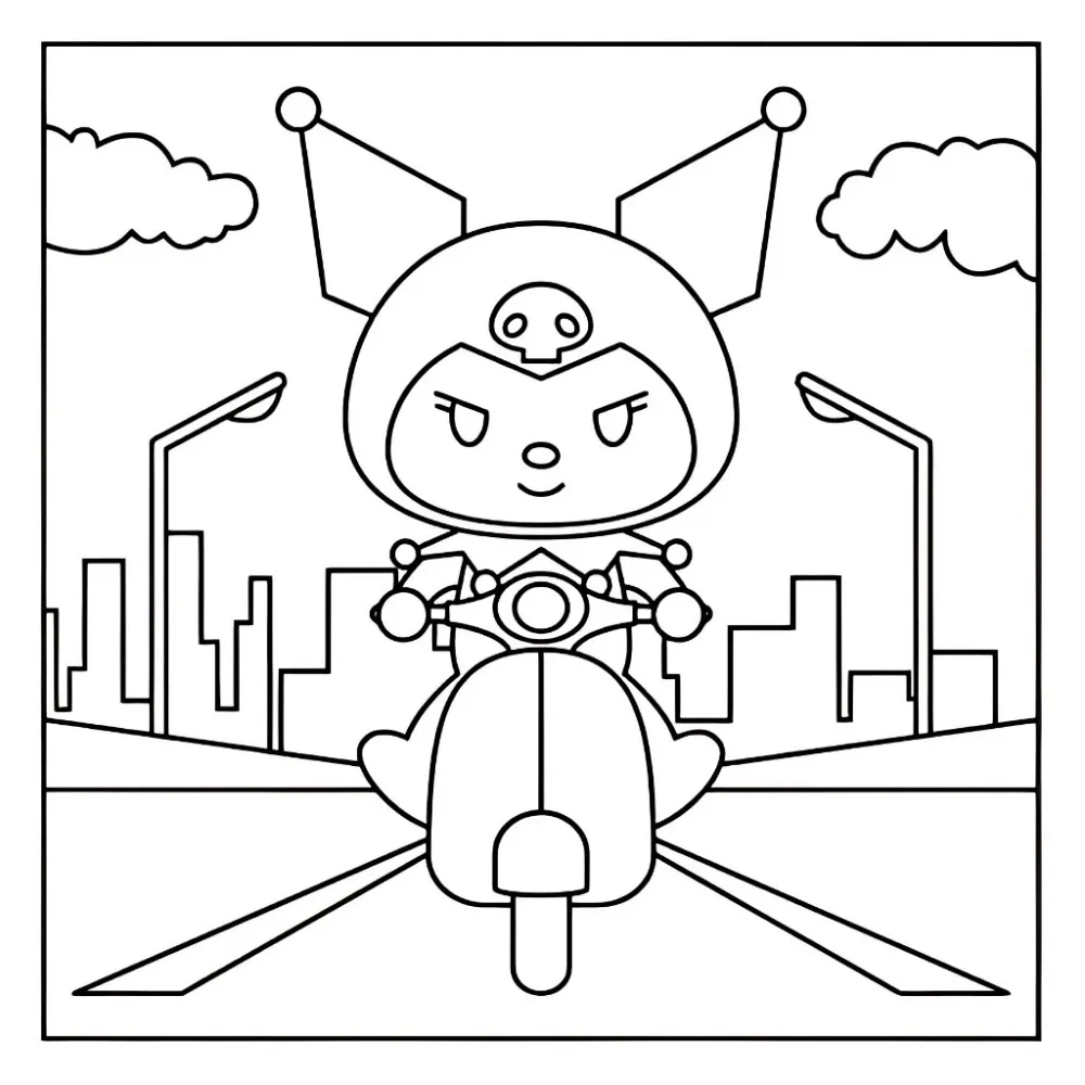 Bé tập tô cùng tranh tô màu melody sinh động