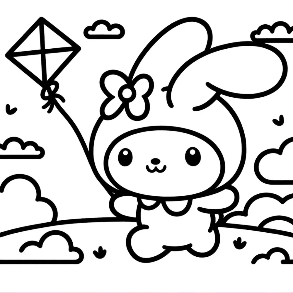 Khơi nguồn sáng tạo với tô màu my melody