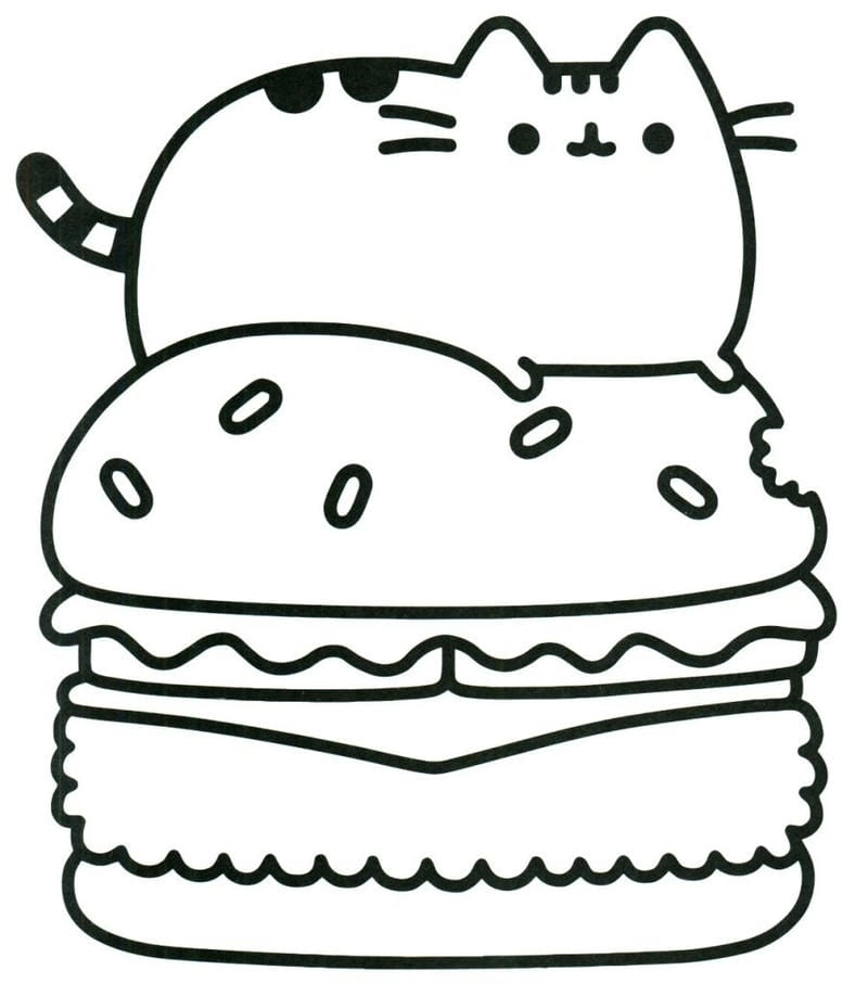 Yêu ngay từ cái nhìn kawaii tranh tô màu sticker cute