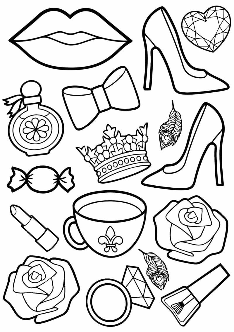 Combo màu sáp tx10 set tranh tô màu sticker cute đầy đủ