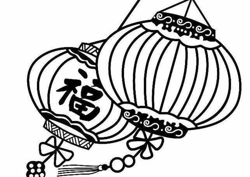 Top bộ tranh tô màu ngày tết 2024 đẹp nhất cho bé