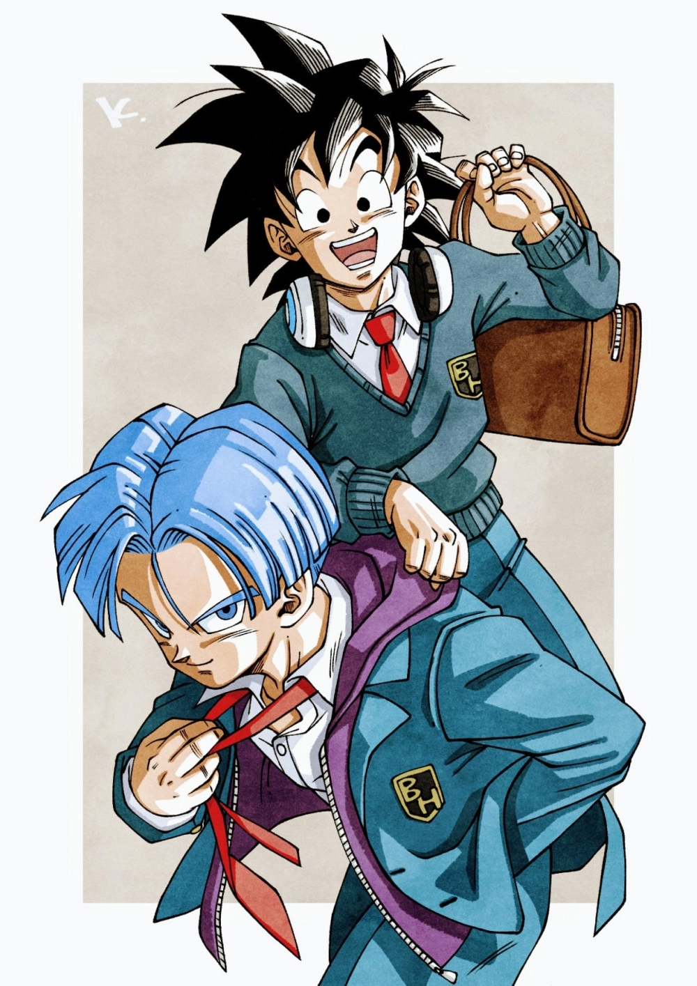 Goten and Trunks bộ đôi nghịch ngợm nhưng đầy tài năng