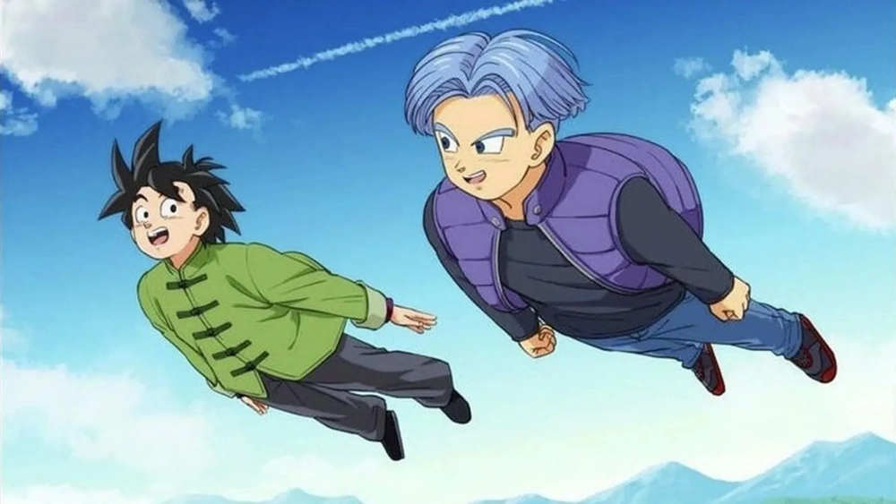 Trunks x Goten hai thiên tài trẻ cùng chí hướng
