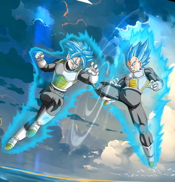 Trunks Vegeta tình cha con khắc họa bằng sức mạnh