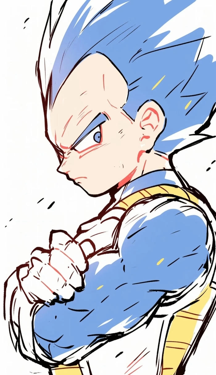 King Vegeta cha của hoàng tử và vua một thời của Saiyan