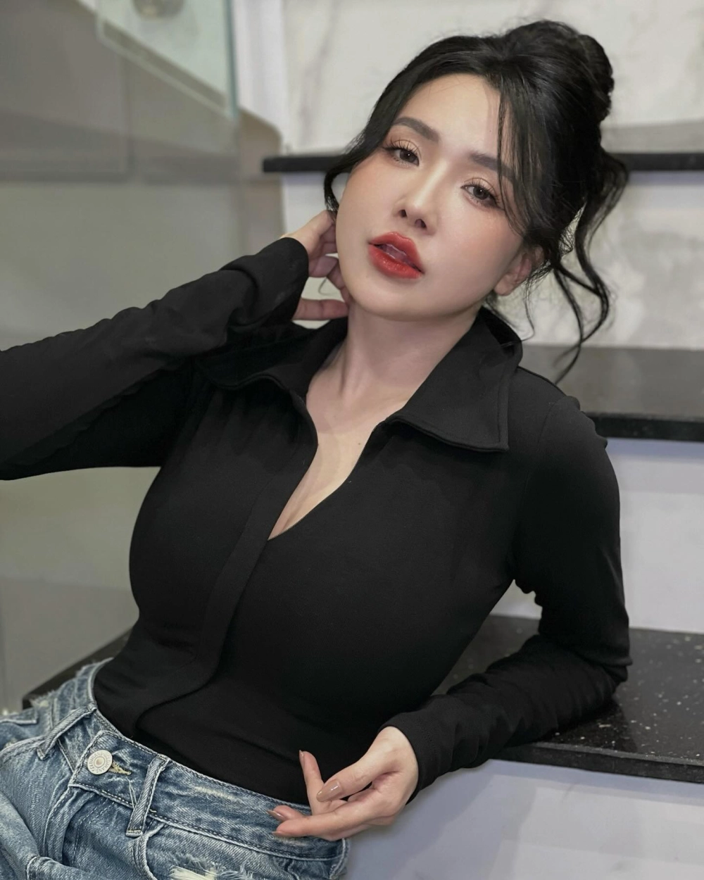 Hình ảnh nổi bật trong buổi bigo live Viên Vibi