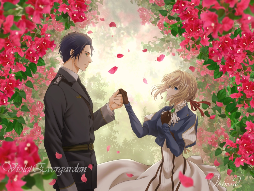 Violet Evergarden x Gilbert đồng hành vượt bao thử thách