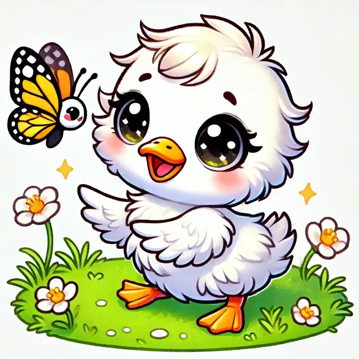 Xem ngay hình con vịt chibi đẹp