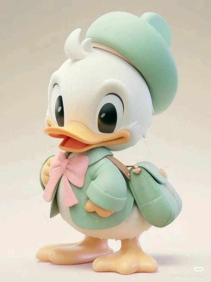 Tải hình vịt cute chibi làm nền
