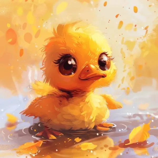 Ngắm nhìn con vịt chibi đáng yêu nhất