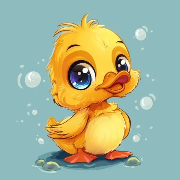 Bộ sưu tập ảnh vịt chibi cute mới nhất