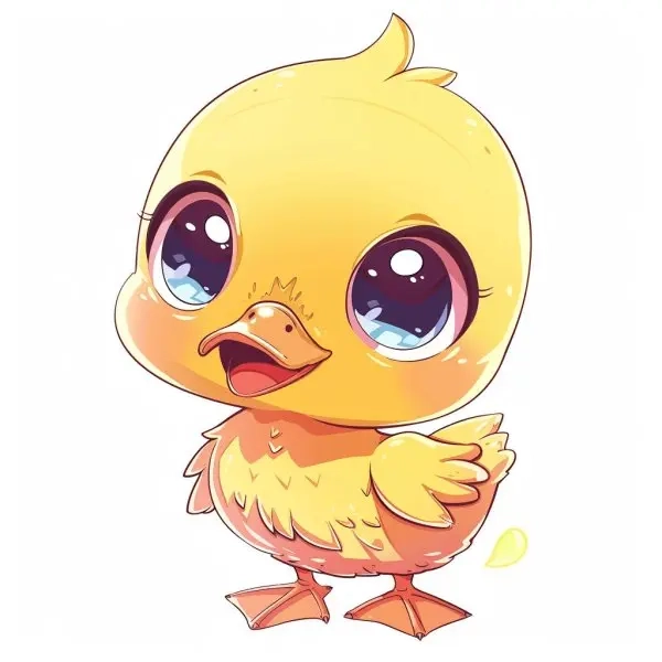 Bộ sưu tập vịt chibi cute dễ thương