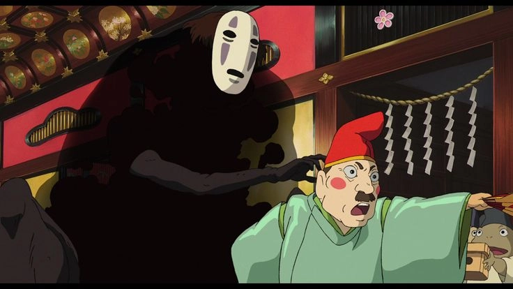 Hình con Vô Diện gợi nhớ đến bóng tối trong tâm hồn