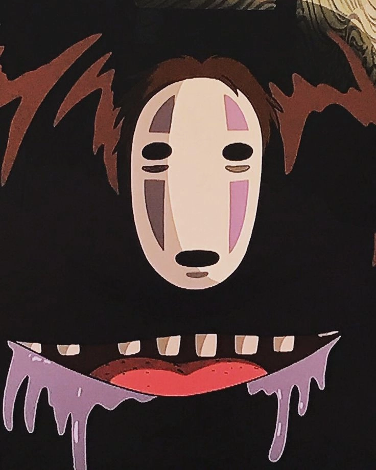 Hình vẽ Vô Diện phản ánh nội tâm sâu thẳm và im lặng