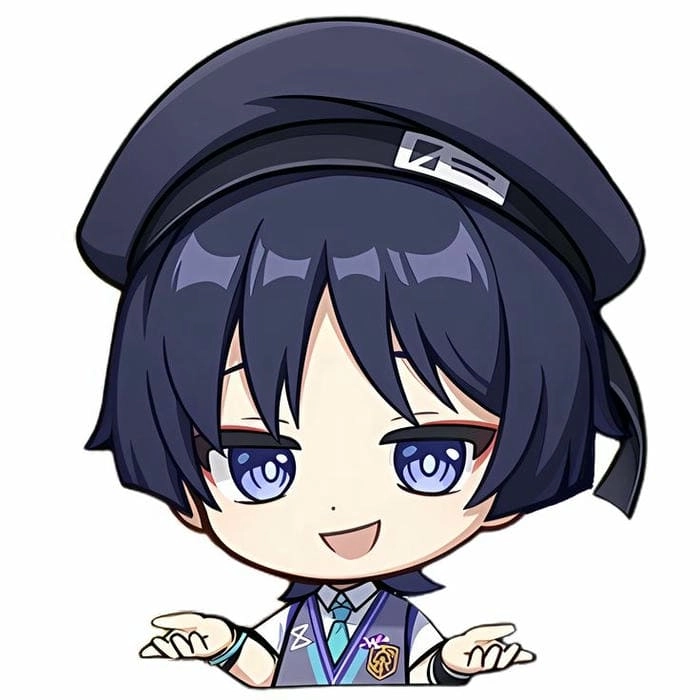 Sưu tầm wanderer chibi stickers đa dạng