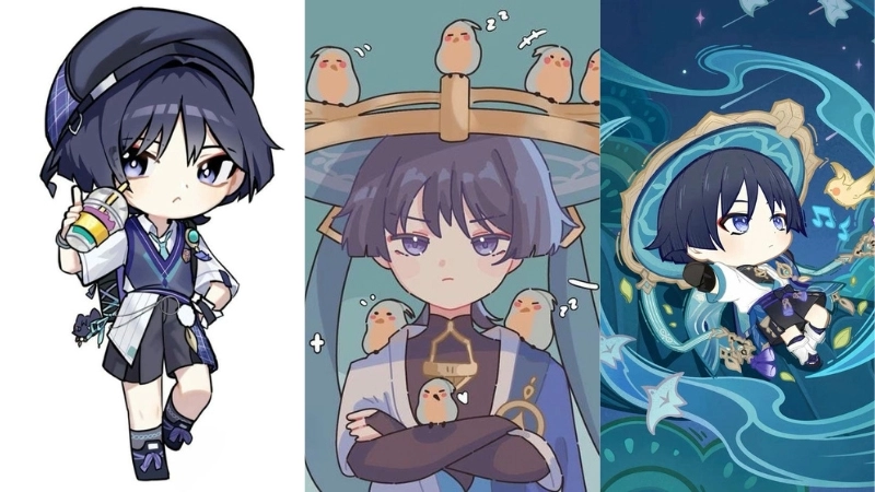 Ảnh wanderer chibi là như thế nào