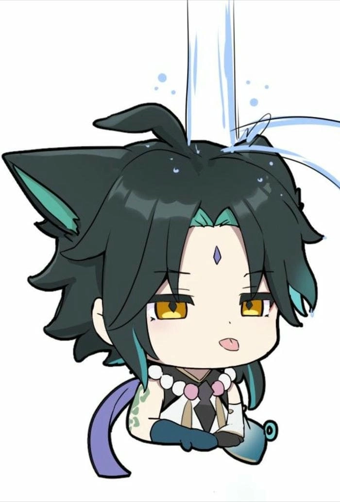 Chiêm ngưỡng xiao genshin chibi cực đẹp