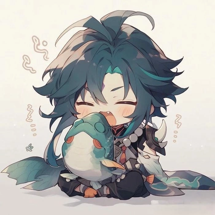 Ngắm bộ xiao chibi official dễ thương